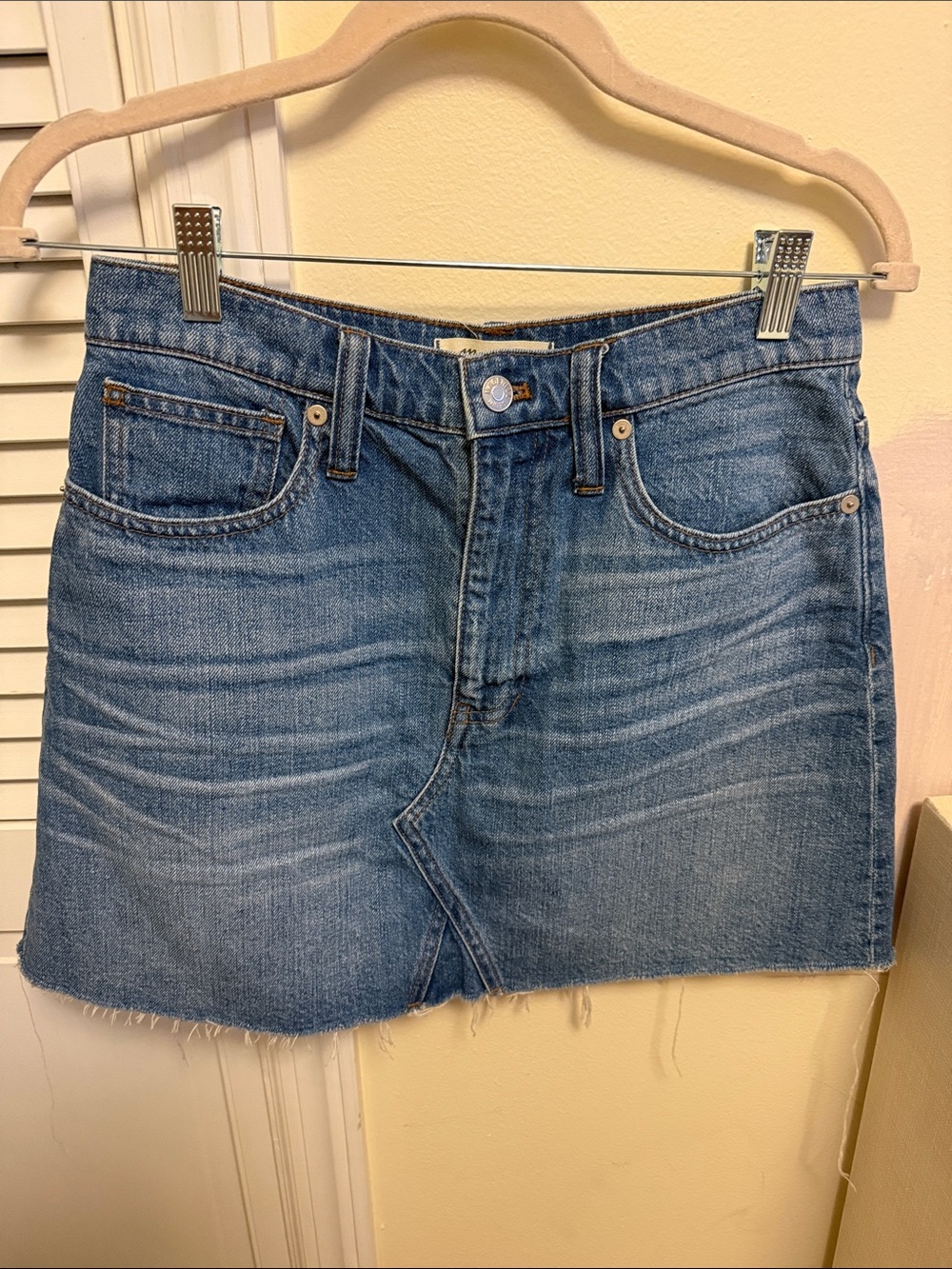 Madewell Denim Mini Skirt